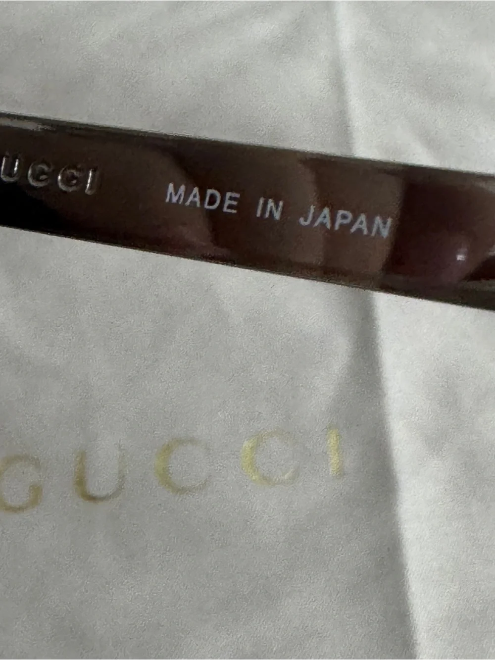 Gucci sleek rectangular